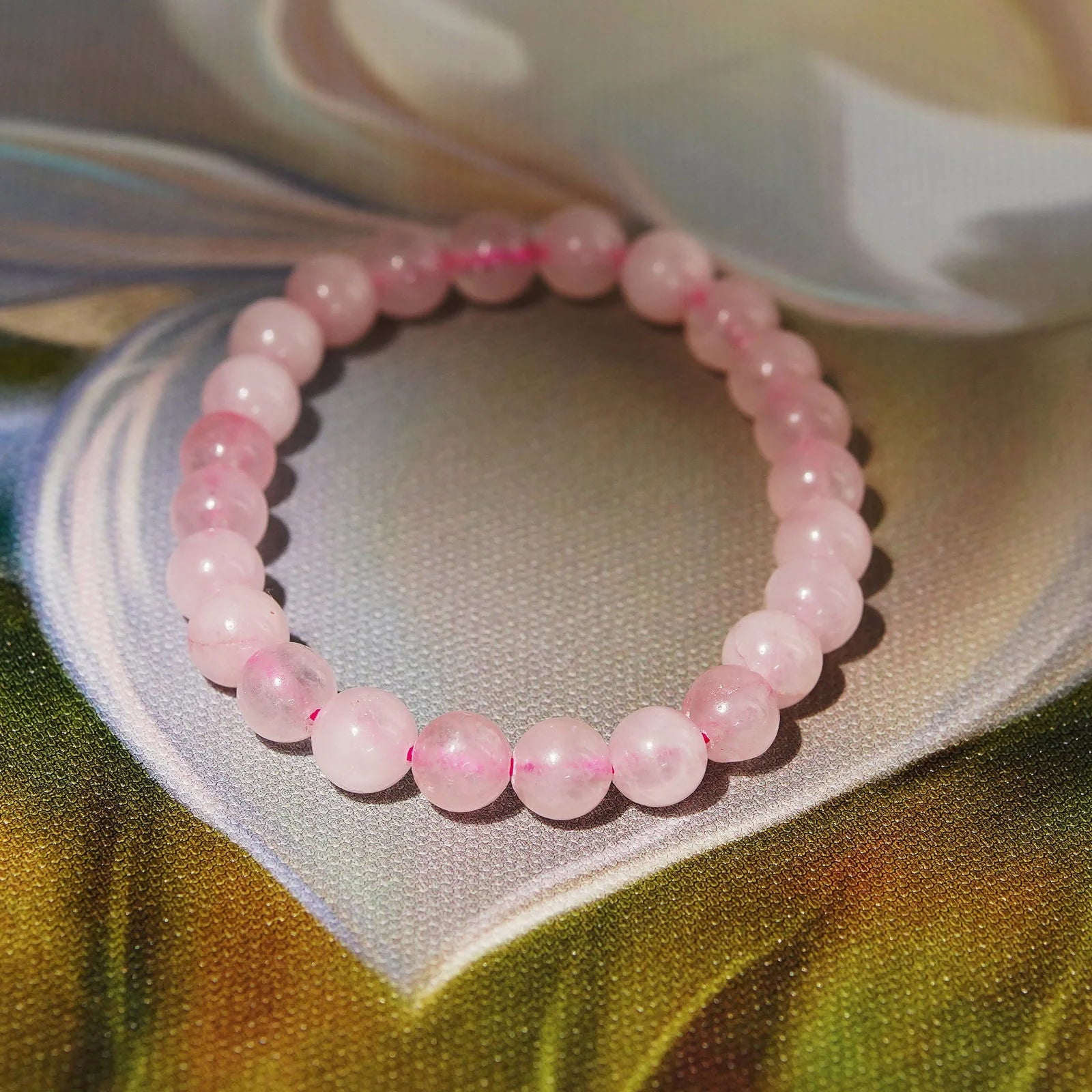Rose Quartz bracelet for love Vastu Miracles