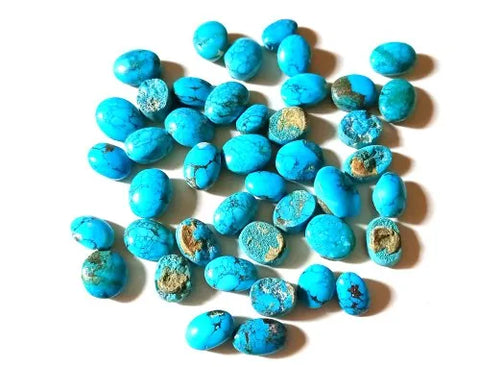 Natural Turquoise (Firoza) Gemstone - Vastu Miracles