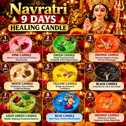 9 days Healing Candles - Vastu Miracles