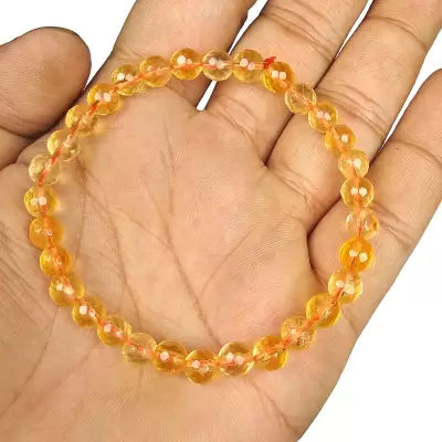 Energised citrine bracelet for Financial Money & Wealth Luck - Vastu Miracles