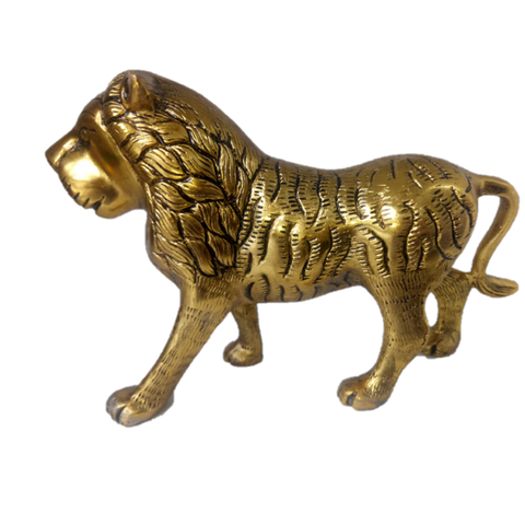 Metal Lion - Energised - Vastu Miracles